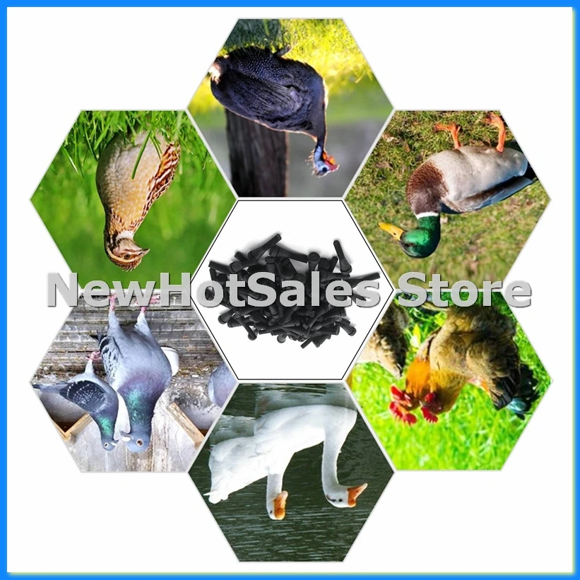 Heavy Duty Chicken Plucker Fingers Poultry Duck Goose Plucking (100)-AT48