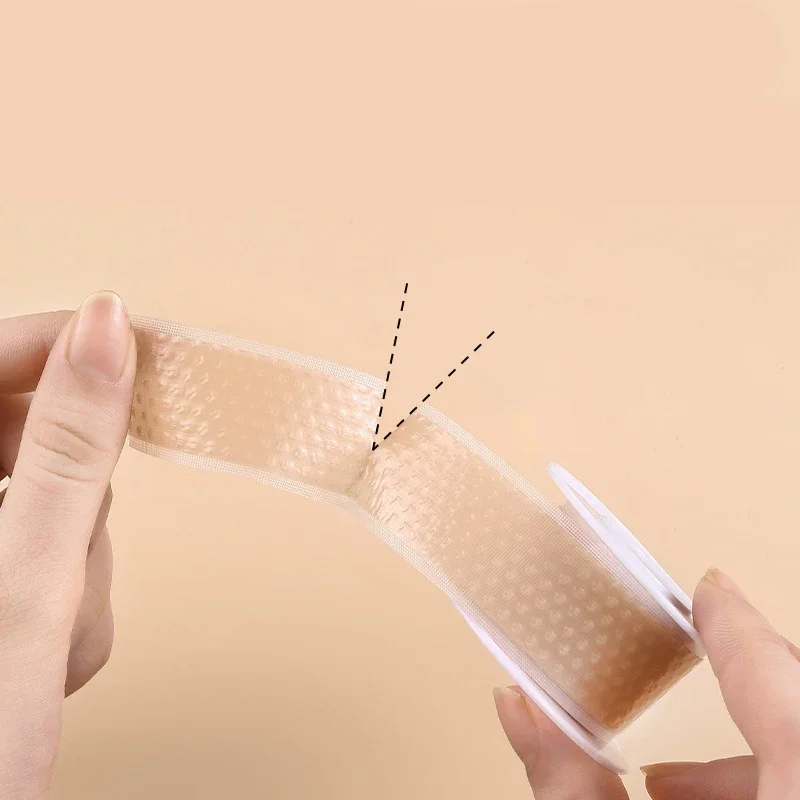 100cm Women's Bionic Silicone Heel Protectors for Pain Relief Tools Foot Care Cushion Gel Heel Protector Grip Shoe Pads Tapes image 4