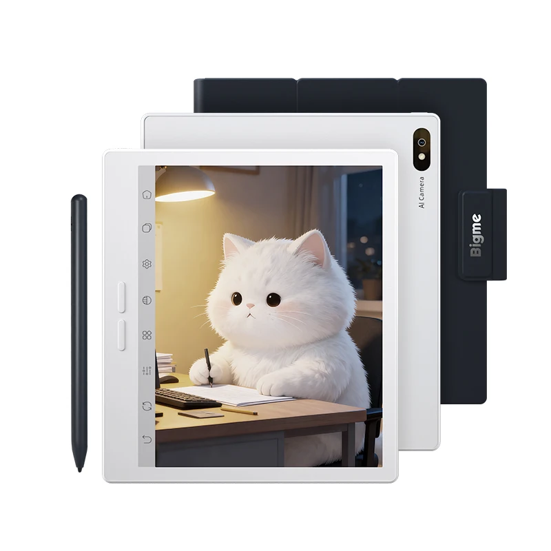 Lecteur de livres �lectroniques Bigme B7 PRO, livre �lectronique e-ink 7'', 300PPI, confort oculaire avant � 36 niveaux, 8 + 256 Go, lecteur Android 14 OS