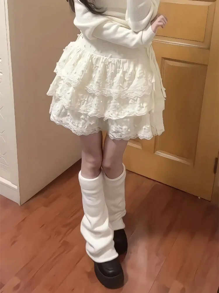 Skirts Women Sweet Club Korean Schoolgirl Lovely Mujer Faldas Summer Chic Y2k High Street Casual Kawaii All-match Mini Harajuku