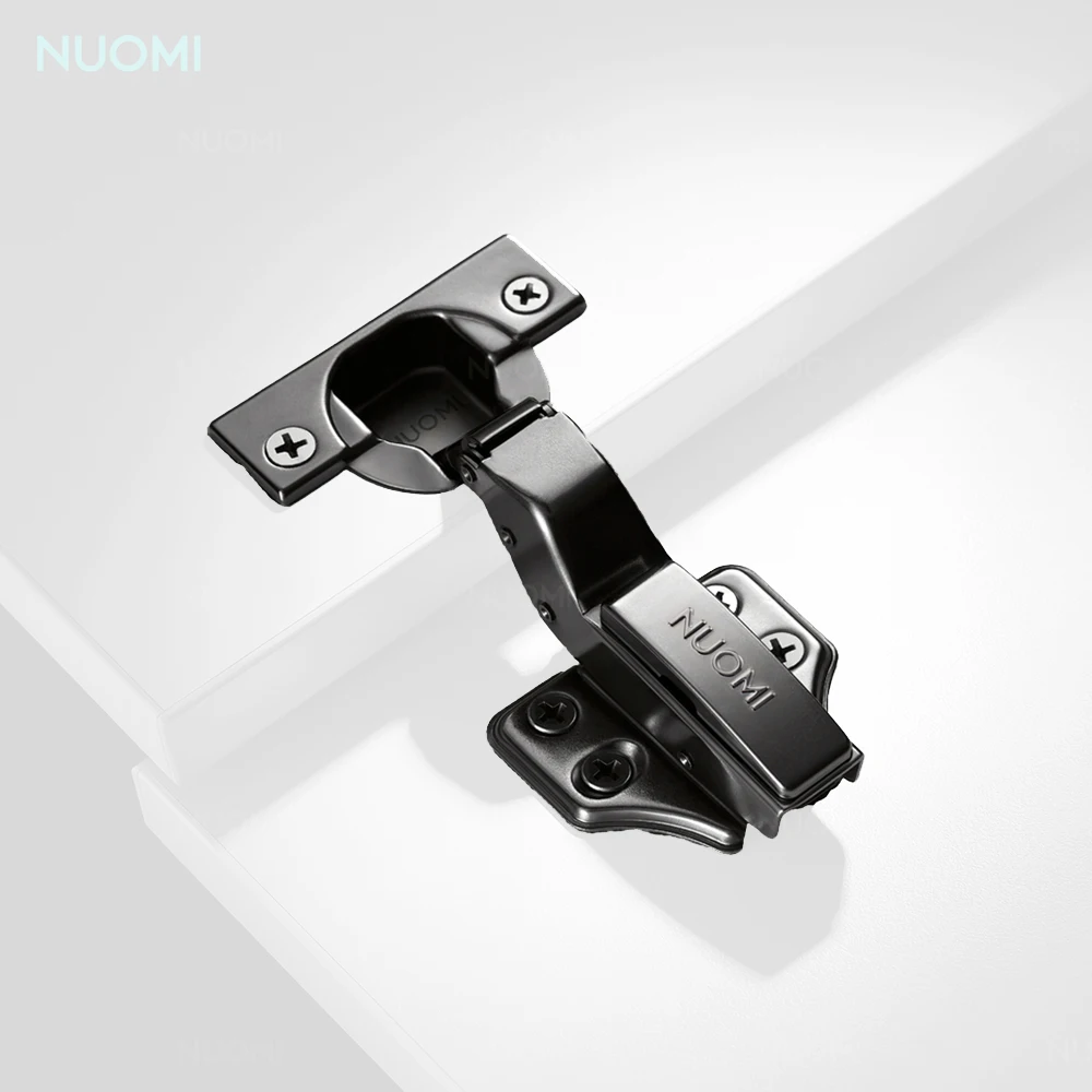 

NUOMI Black 3D Adjustable Hydraulic Hinge Cabinet Door Soft Close Hinge Concealed Rust Proof Cabinets Hinge For Furniture