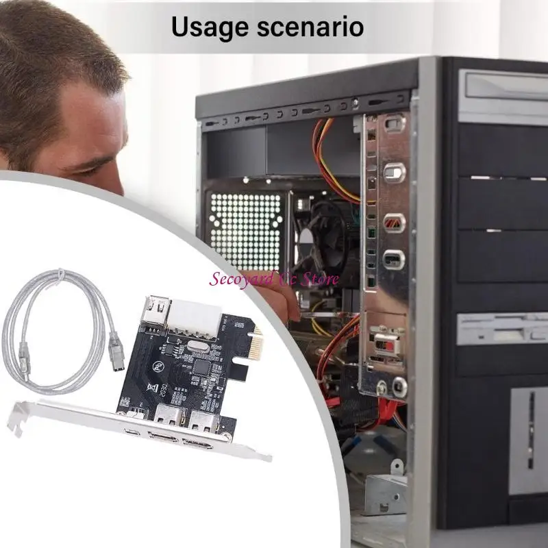 n3uc-profissional-pcie-4-portas-1394-placa-expansao-firewire-pcie-para-1394-adaptador-controlador-4-pinos-para-desktop-pc
