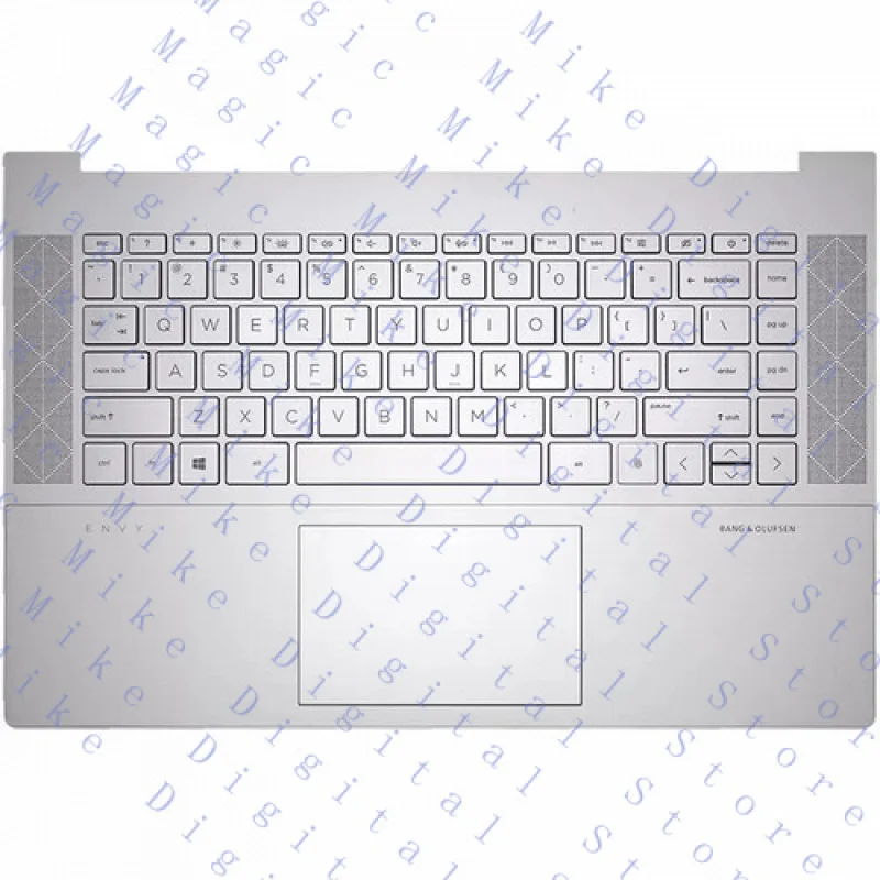 

UU Palmrest w/Keyboard for HP ENVY 15-EP TPN-Q237 Silver US
