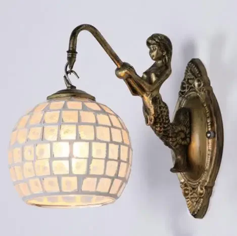 

Mediterranean Style Decoration Turkish Mosaic Lamps Handmade Stained Glass Sconces Antique Wall Lights For Home Lighting