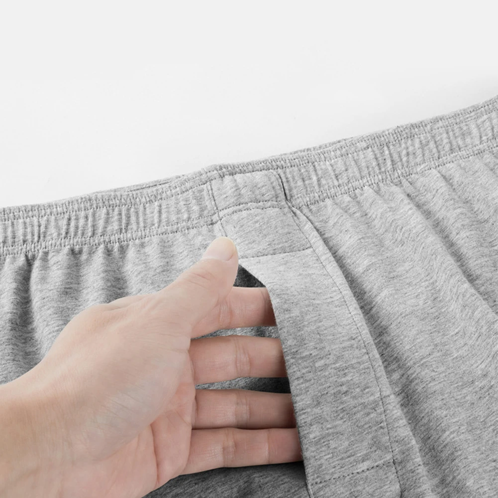 

Men Sports Casual Loose Wide Leg Shorts Cotton Boxershorts Trunks Home Wear Underwear Underpants Comfortable