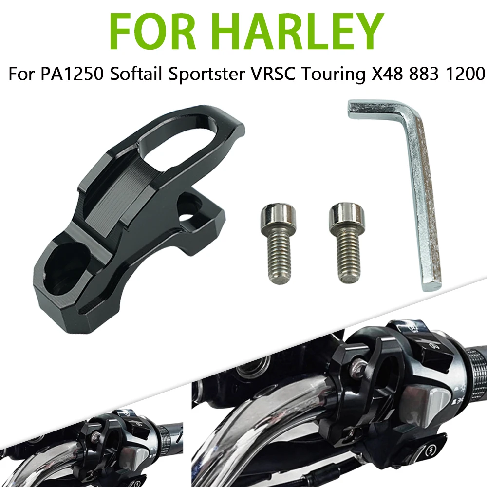 

Fit For Harley Davidson PA1250 Softail Sportster VRSC Touring X48 883 1200 Motorcycle Helmet Hook Luggage Bag Hook Holder Hanger