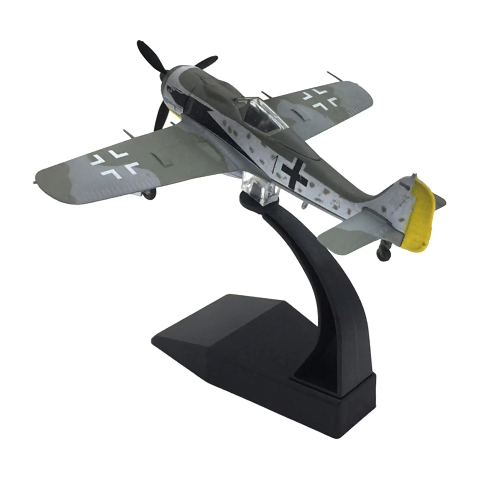 1:72 fw190 con espositore aviazione commemorare il modello di decorazione del Desktop