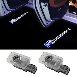 2pcs Car Door Light Welcome Light For VOLVO XC90 XC60 XC40 V90 S90 V40 V60 S60 S80 car accesorios RDESIGN Logo Light