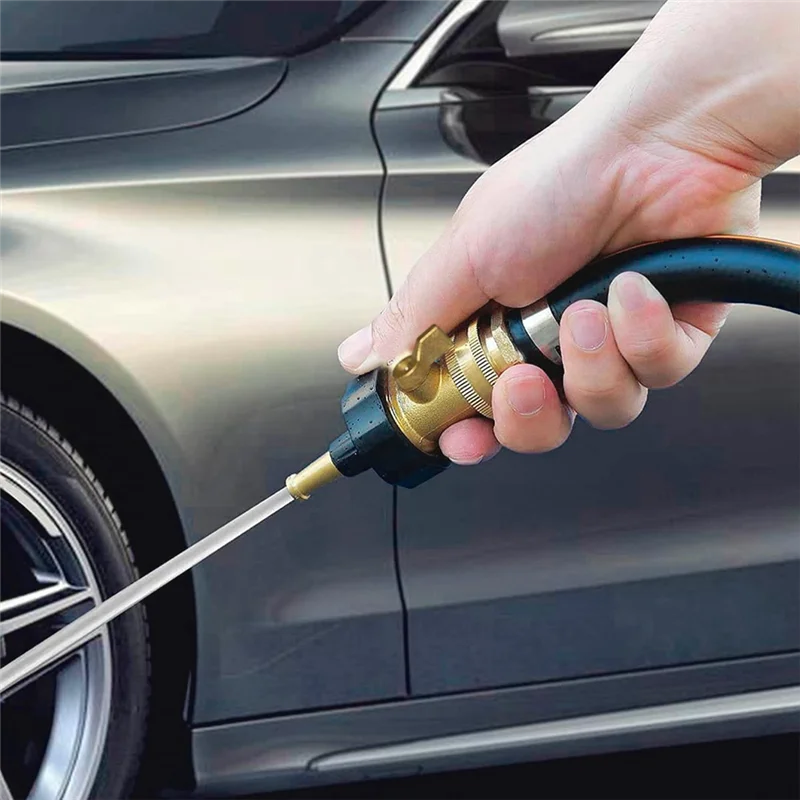 วาล์วปิดสายยางในสวนทองเหลือง2แพ็ค3/4นิ้วงานหนักท่อทองเหลืองทึบปิดวาล์วพร้อมเครื่องซักผ้าเสริม4ชิ้น