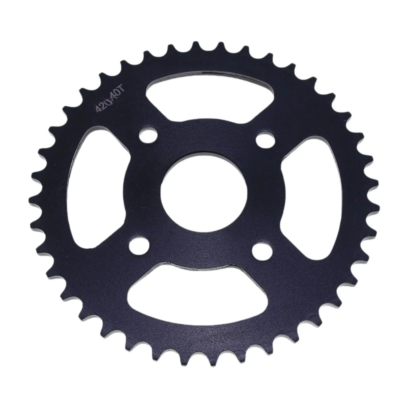 Motor Chain Sprocket Hardware Spare Repair Replacement 4 Mounting Hole ATV Chain Gear Chain Drive Sprocket with 40 Tooth