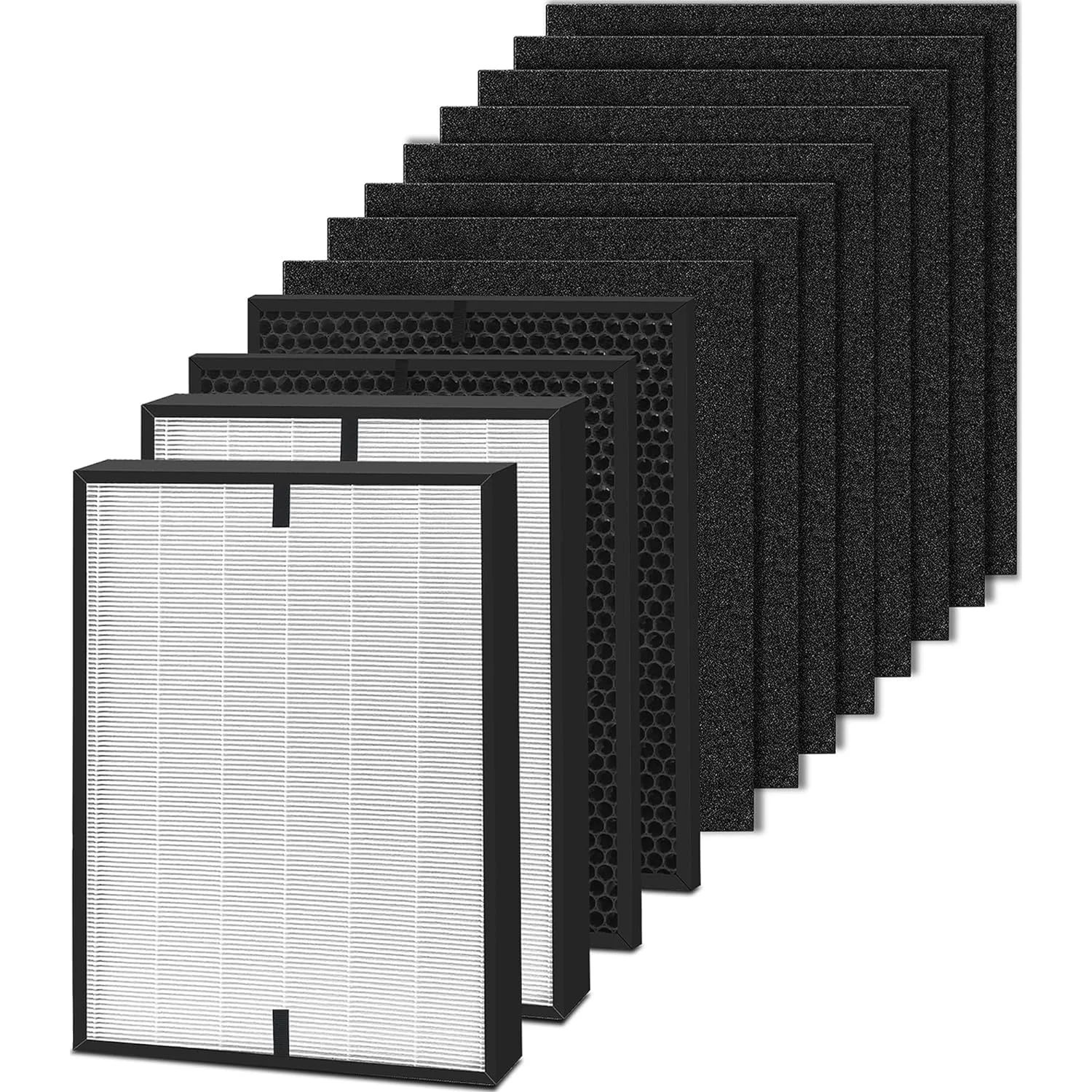 Air Filters Replacement For AIRDOCTOR AD3000 Activated Carbon Air Purifier Filters HEPA Filter (8+2+2)