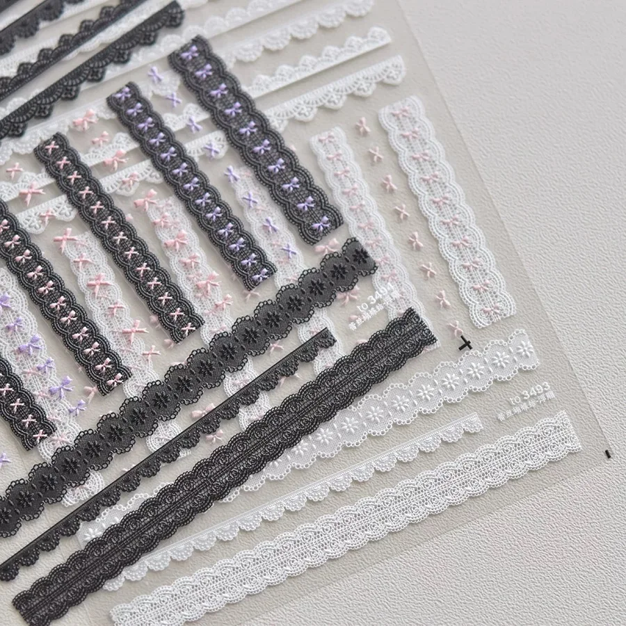 MINKYS New Arrival 3pcs/pack Kpop Toploader Decorative Stickers Nail Sticker Set Stationery