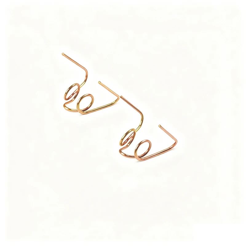 2/4 шт. суппорт дискового тормоза мотоцикла, пружина с одним отверстием, универсальная возвратная пружина для тормозных колодок скутера/велосипеда, дизайн автосепаратора