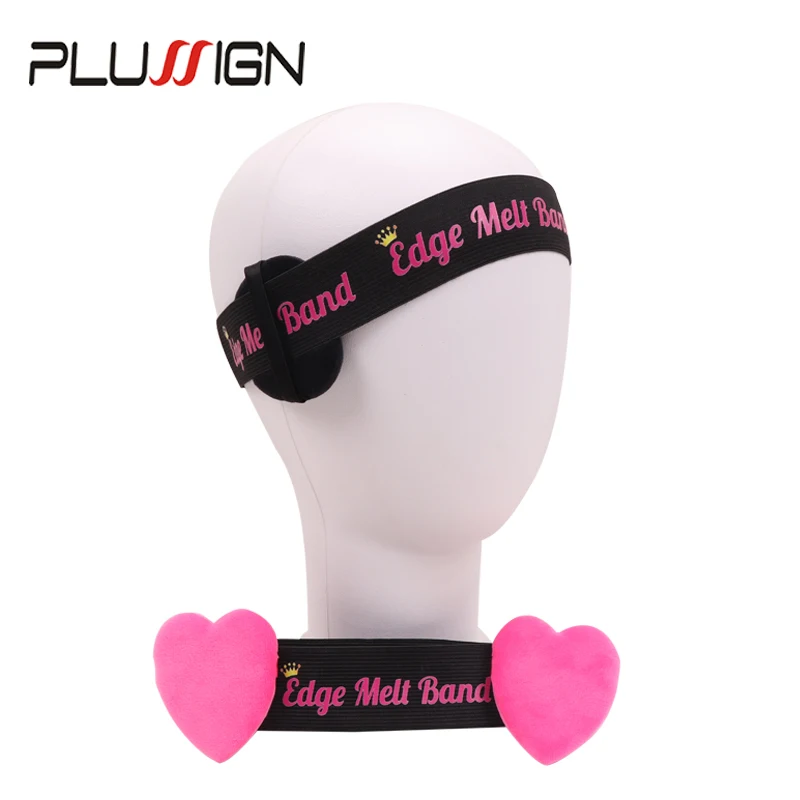 

Melting Elastic Wig Bands For Lace Frontal Edge Wrap To Lay Hairline | Front Laying Strap Logo Melt Band With Ear Protector