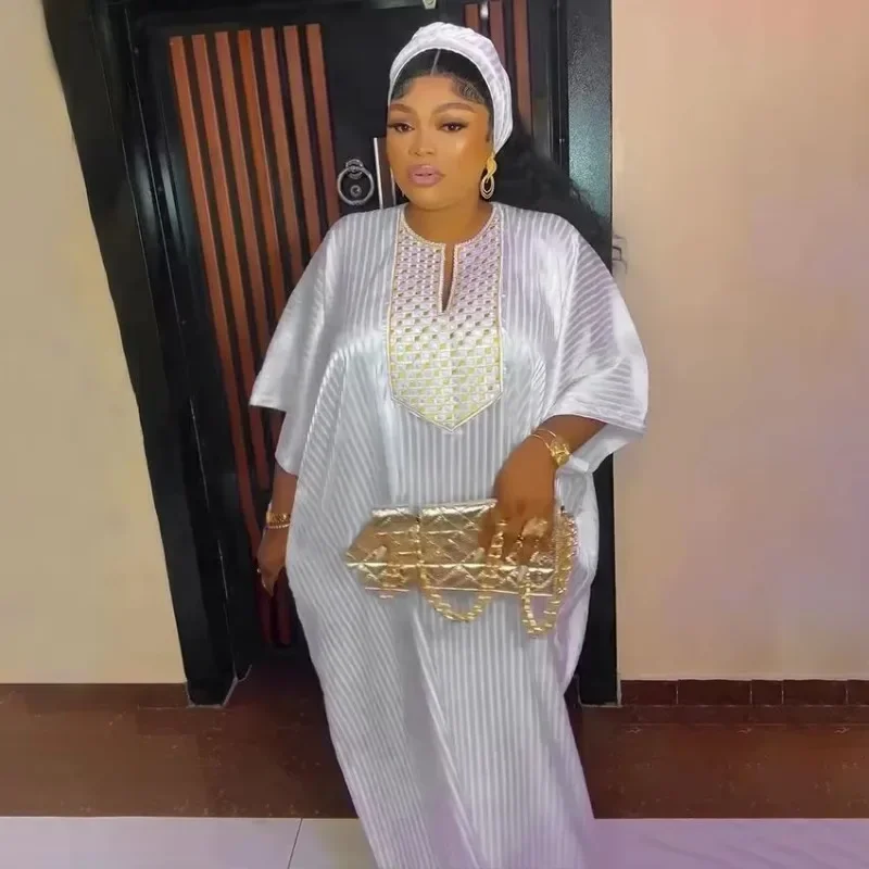 

Traditional African Wedding Dresses Plus Size Boubou Dubai Turkey Hijab Abayas 2025 Africa Clothes Ankara Women Long Dress
