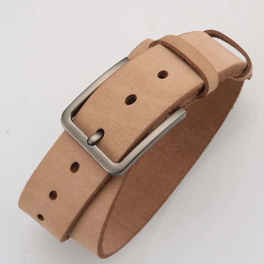 

Регулируемый мужской широкий ремень из сплава, цвет натуральной яловой кожи, длинный ремень из натуральной кожи, текстура, прочный джинсовый пояс для студентов