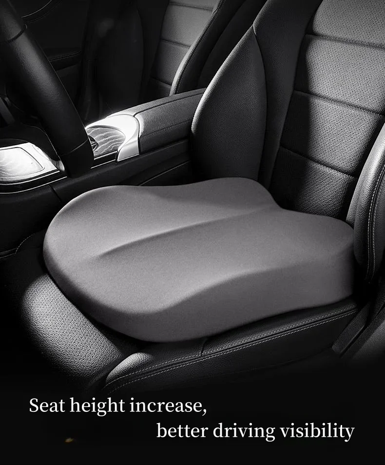 Auto Booster Sitzkissen Erhöhung Höhe Boost Matte Atmungsaktive Tragbare Auto Sitz Pad Müdigkeit Relief Geeignet Für Autos – Detail 3