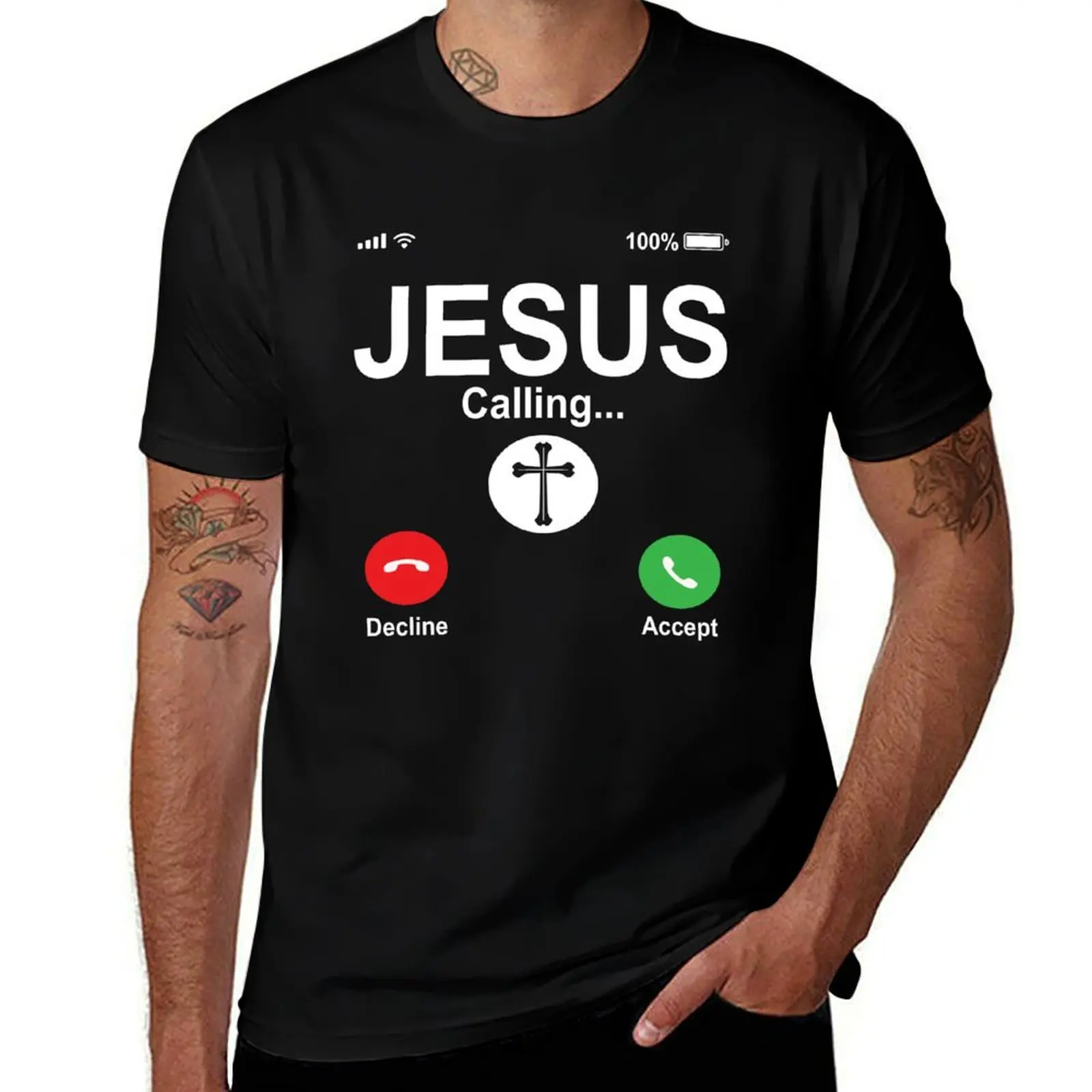 

print 100% custom shirt t T-Shirt shirt T-Shirt t brand cotton CALLING oversize luxury shirts t men JESUS