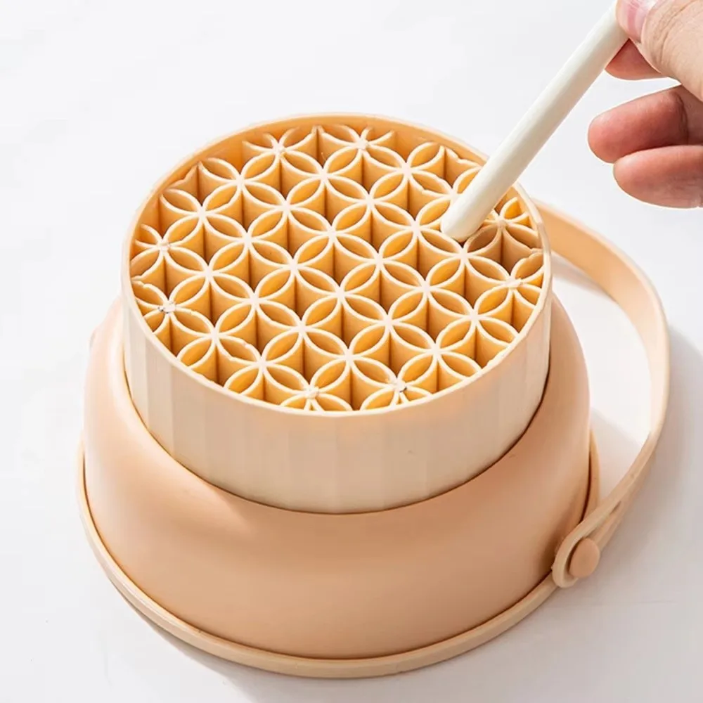 3-In-1 Makeup Brush Cleaner Dry Cleaning Air Dry Tool Drying Rack Brush Maintenance Silicone Cosmetic Brush Cleaning Tools