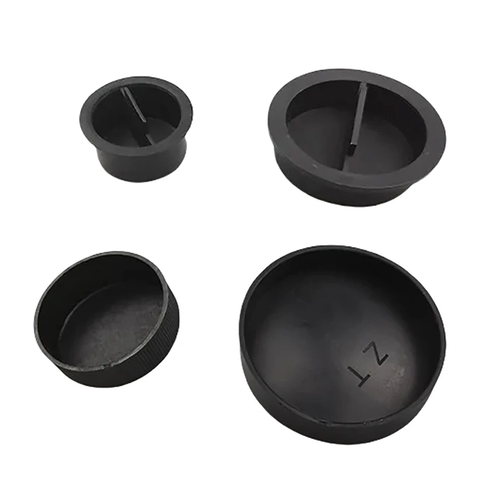 Black 1.25'' 2'' Eyepiece Dust Cover For Astronomical Telescope Zenith Mirror Eyepiece Lens Rear Cap Dust Cap Dust Guard