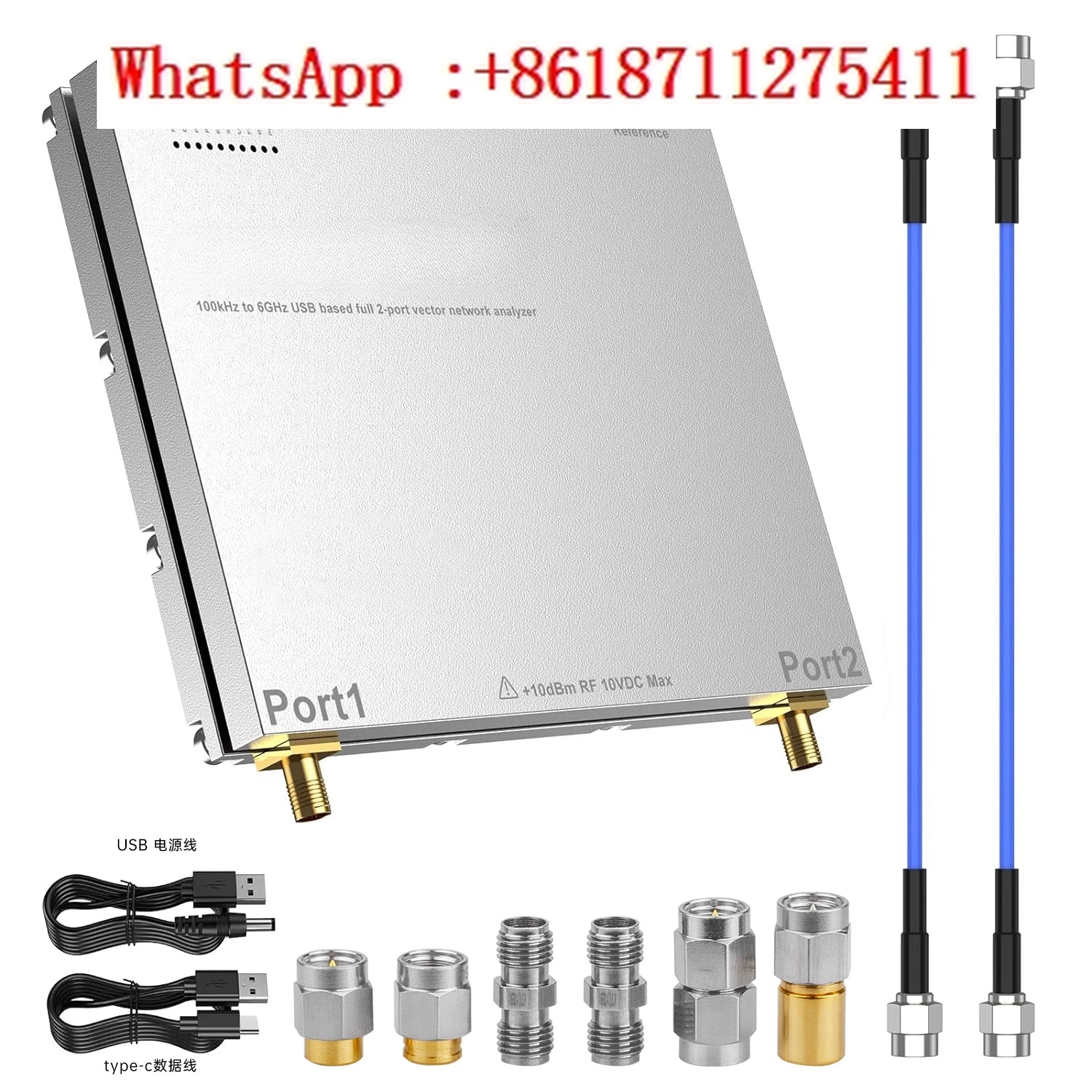 محلل الشبكة 100 كيلو هرتز - 6 جيجا هرتز 2025 محلل شبكة المتجهات، محلل الطيف