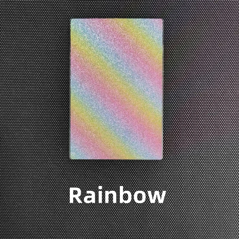 50pcs Glitter Matte Back Film For  iPhone Screen Protector Universal Film Decorative Back Stickers For Blade Cutting Machine PVC