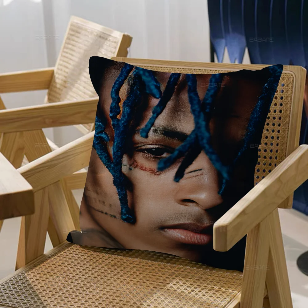 X-XXXTENTACIONES-Hot Rapper Maple Design Cushion Cover Happy Autumn Harvest Decor Holiday Decorati Pillow Cover