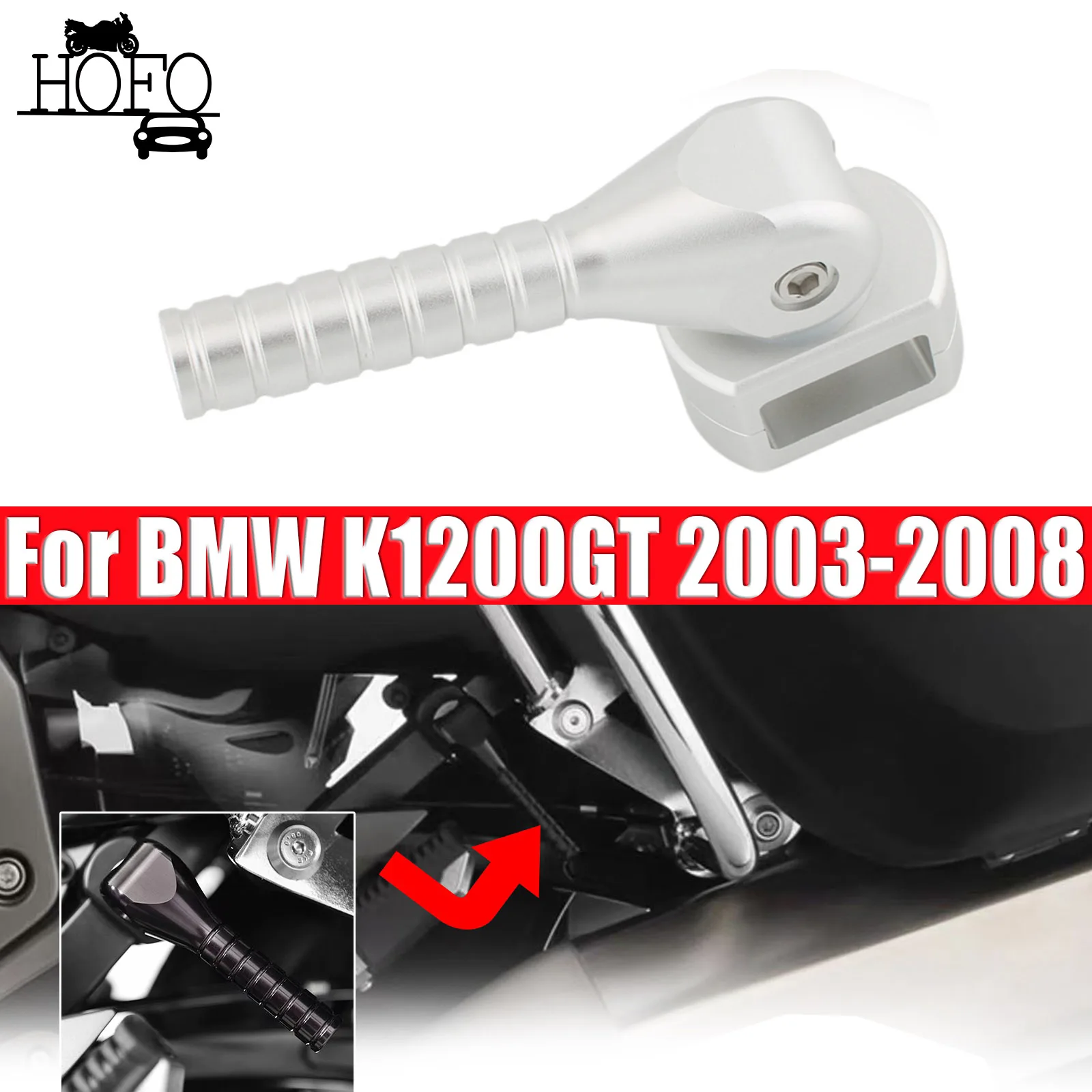 Motorcycle Lifting Handle Lever Assist Bar For BMW K1200GT 2003-2008 K1200R 2005-2008