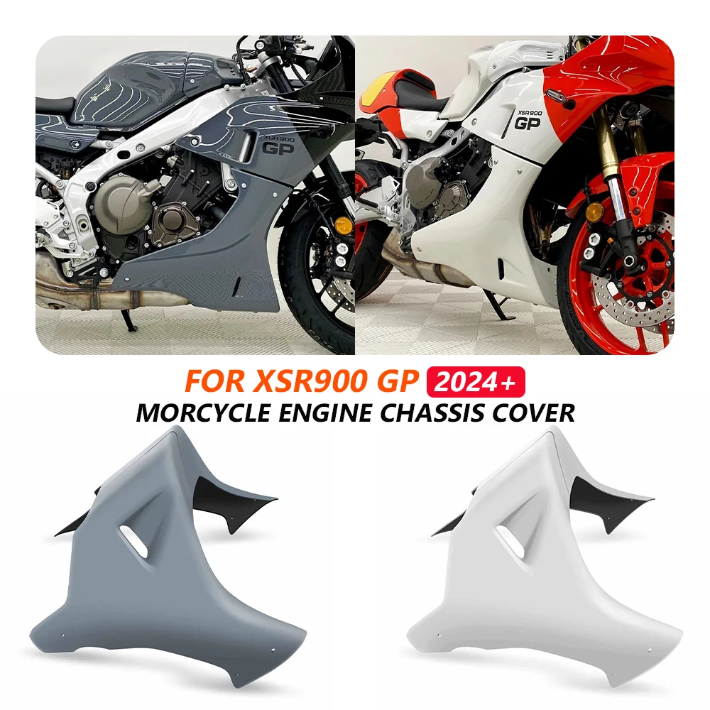 Belly Pan Section Cover For Yamaha XSR 900GP 2024 2025 XSR900 GP Motorcycle Lower Fairing Engine Chassis Cladding bottom Protect