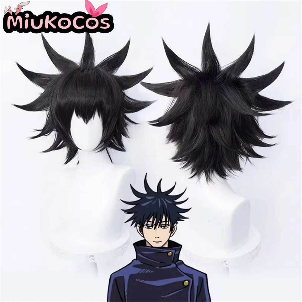 

IN STOCK Fushiguro Megumi Cosplay Wig MiukoCosplay Anime Jujutsu Kaisen Cosplay