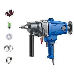 Electric Diamond Core Drilling Machine Adjustable Speed Electric Diamond Water Drill Machine Hand Drill Power Tool