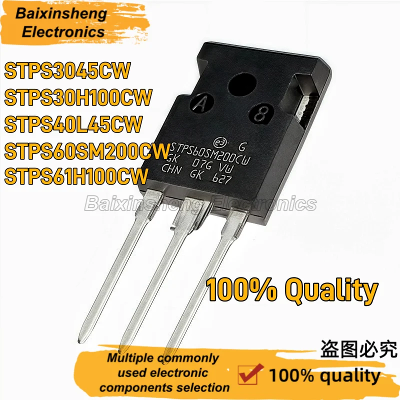 10PCS DSEI120-12A TO-247-2 Fast Recovery Diode 120A 1200V IXYS High Power Rectifier Diode for Welding Inverter Power Supply