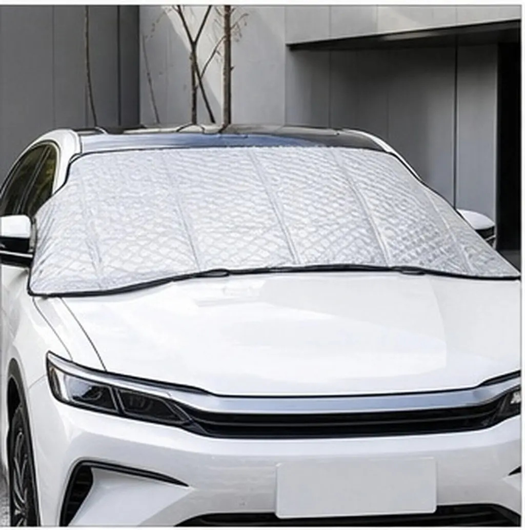 Front Windshield For Taxi Driver Car Accessories Thick Aluminum Foil Frost Defense Snow-proof