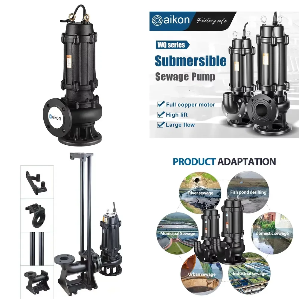 Waste Water Transfer Pump High Pressure 50 Sewage Submersible Pump Price