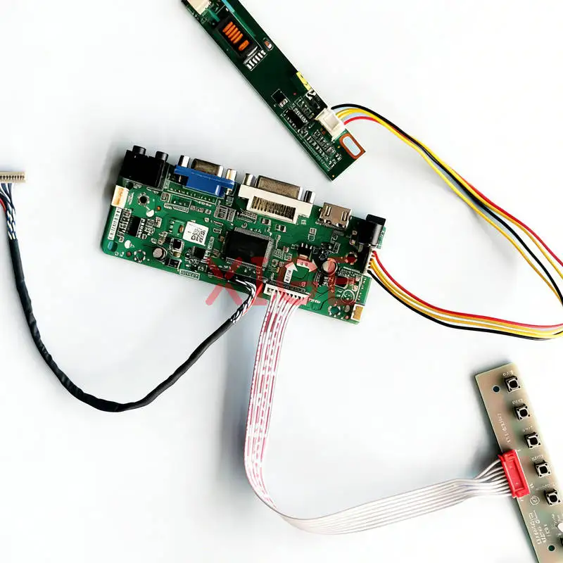 

Плата контроллера дисплея LCD, совместимая с LTN141X7 LTN141XF LTN141XC LTN141X8, 1024*768, 20-контактный LVDS, 1-CCFL, HDMI+DVI+VGA, комплект 1024x768