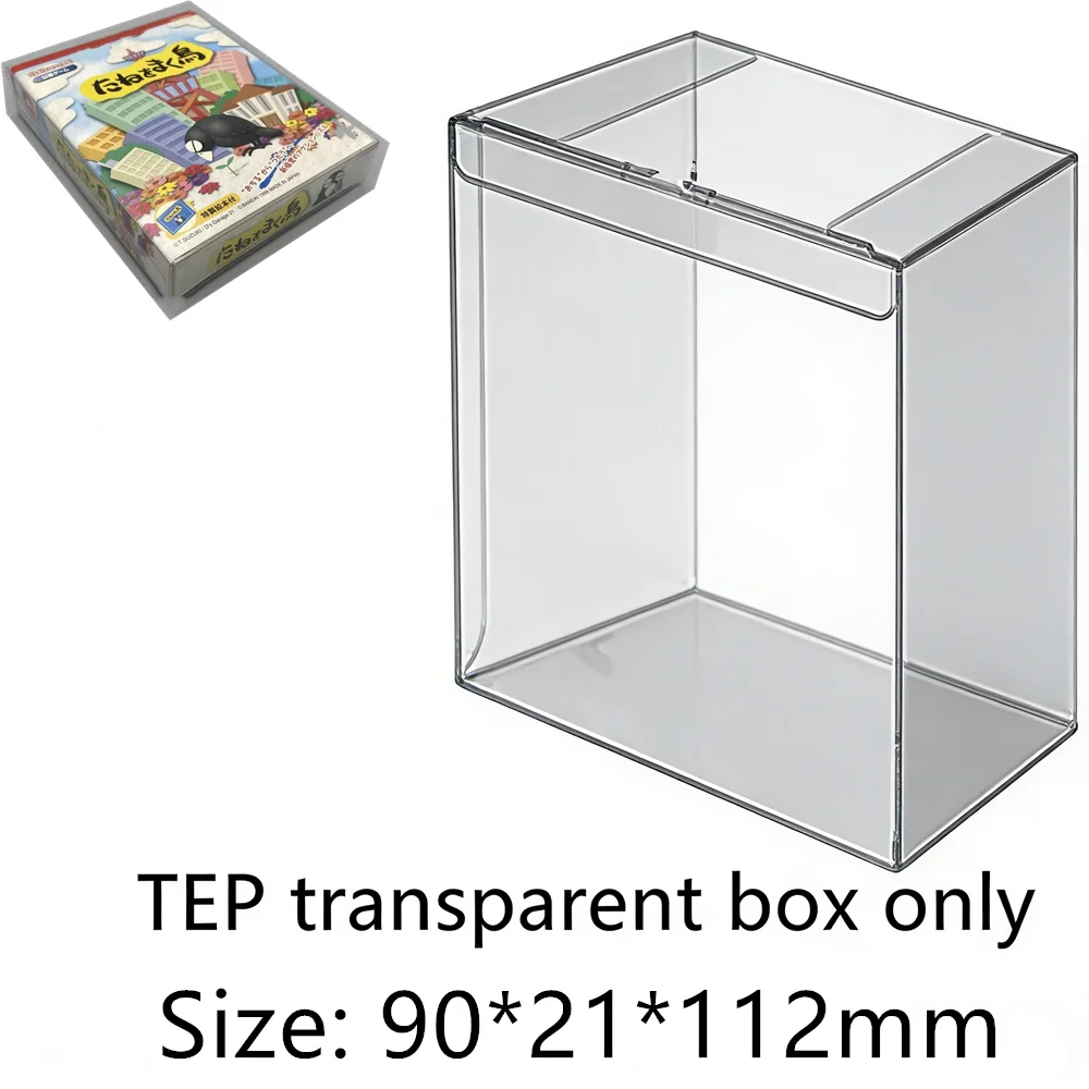 Collection Display Box For WS/WONDER SWAN Color Game Storage Transparent Boxes TEP Shell Clear Collect Case