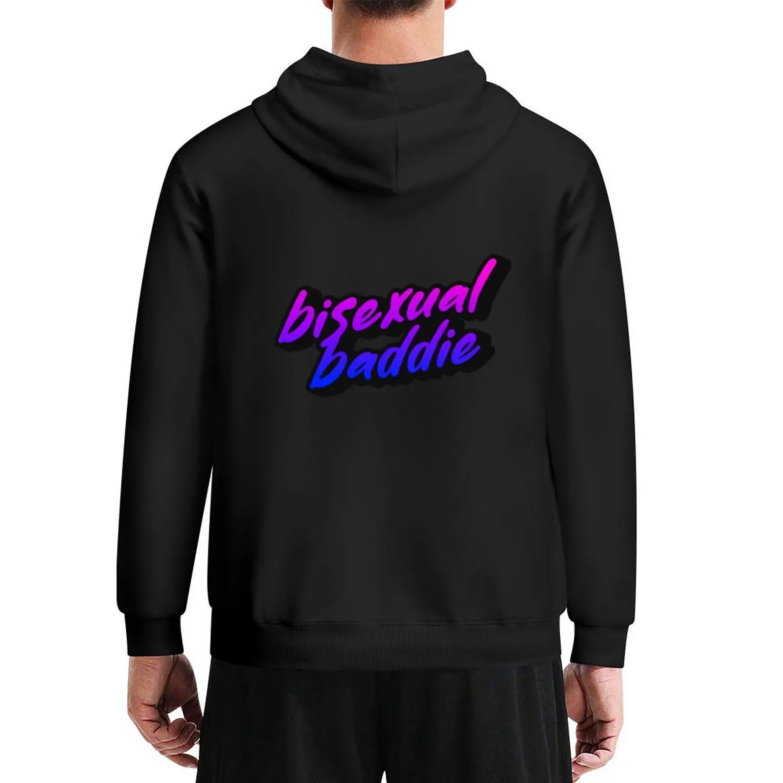 

Bisexual Baddie for Bi Visibility Month September LGBTQ+ Pride Art Hoodie mens clothing men clothes tracksuit men