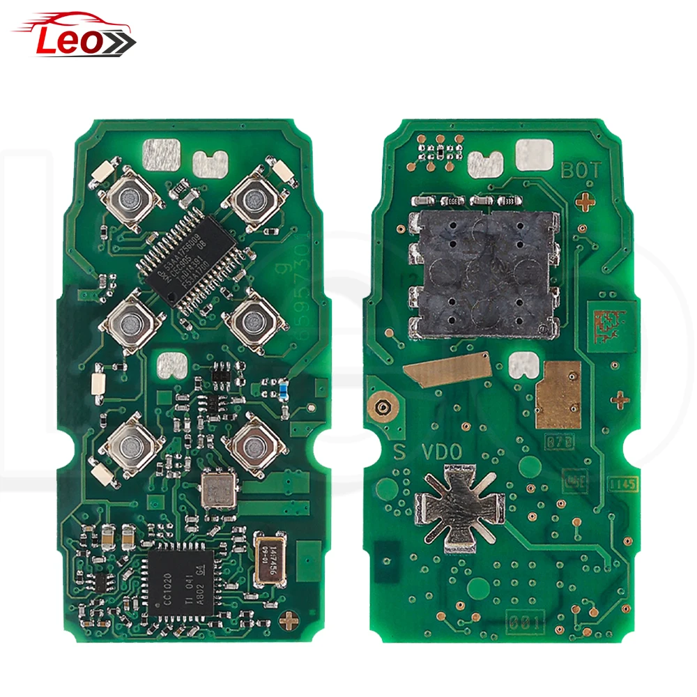 Leo FCC:KR55WK49266267/268/224/225 433/868/902MHz PCF7953 46chip Automatic Keyless Entry System for VOLVO V70 XC60 XC90 S90 S60