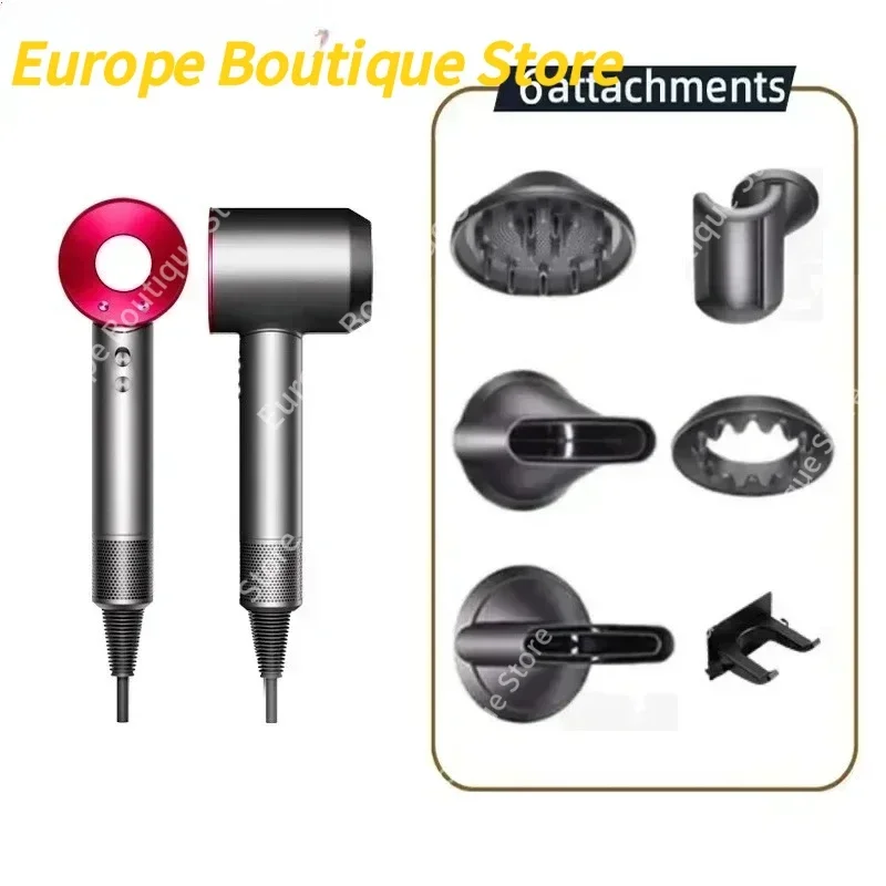 2026 مجفف شعر احترافي سريع الجفاف مجفف شعر أيوني بدون نفضات شعر 1600 وات مجفف ضربة عالي السرعة للاستخدام المنزلي في الصالونات #2