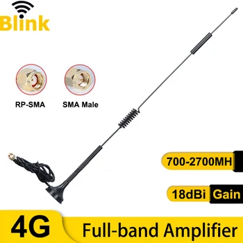 4G 3G GSM tam bant enayi anten 18dBi yüksek kazanç sinyal Booster amplifikatör açık DTU kabine için 700-2700MHz SMA erkek