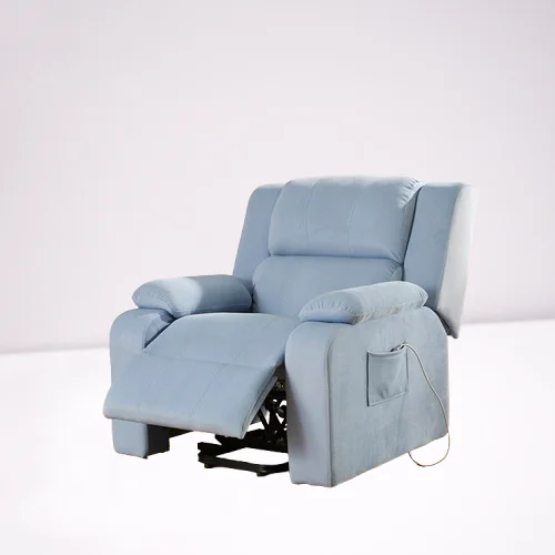 كرسي أريكة Power Cloud كرسي أريكة فردي كهربائي ذكي مع مسند قدم ممتد وأريكة كرسي عالية الرفع لكبار السن #2