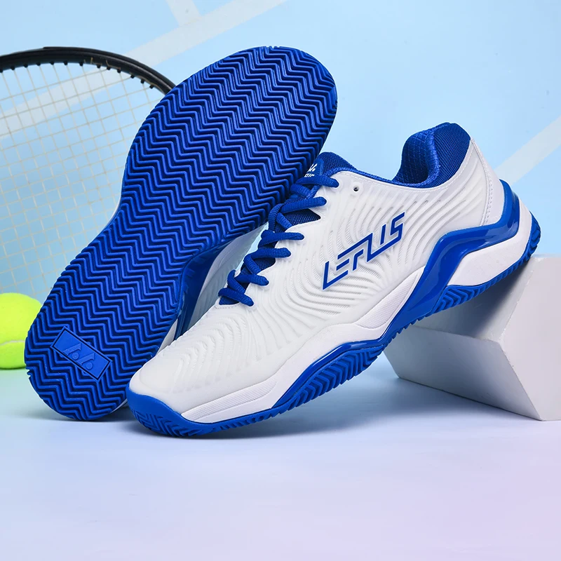 

Men Women Outdoor Tennis Shoes Breathable Badminton Training Shoes Lightweight Volleyball Sneakers Non-slip Ping-pong Shoes