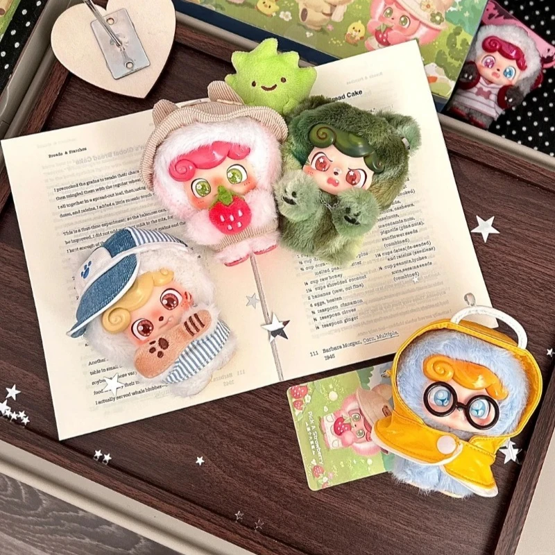 Q.Kids 야외 활동 시리즈 블라인드 박스 Q.Kids 미스터리 박스 봉제 인형 귀여운 인형 소녀들을 위한 깜짝 생일 선물 장식