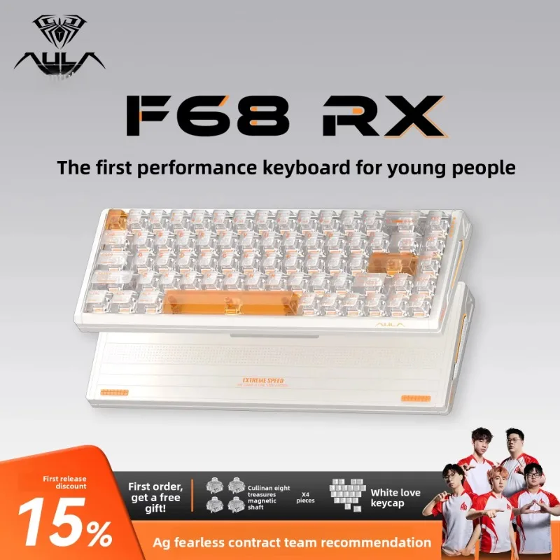 

Tarantula Nova98 Wireless Three-mode Customized Mechanical Keyboard Bluetooth E-sports Game Office Typing Gasket Hot-swappable