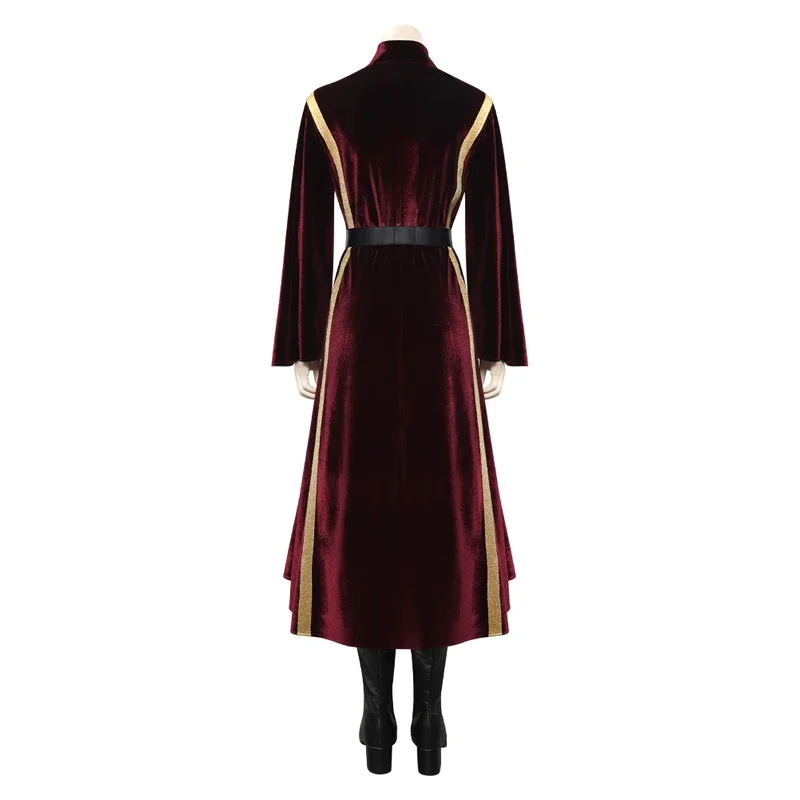 Space Battle Fantasy Padme Cosplay Amidala Costume Adult Women Coat Belt Pants Outfits Halloween Carnival Party Disguise