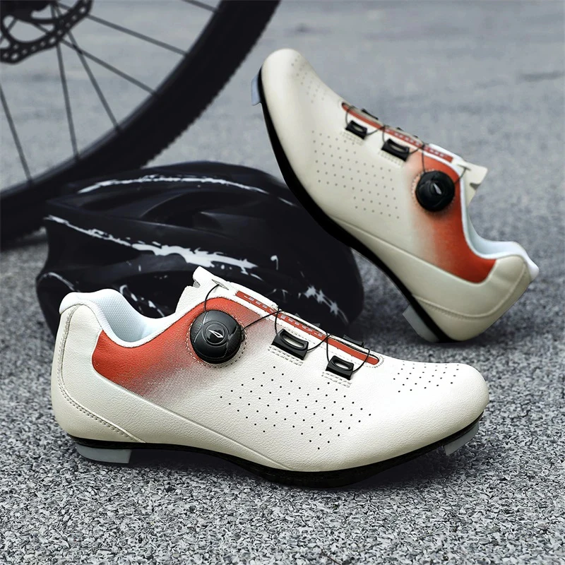 Road Cycling Shoes SPD Clipless Bike Shoes for Men Women Self Locking Non Slip MTB Mountain Bicycle Riding Sneakers