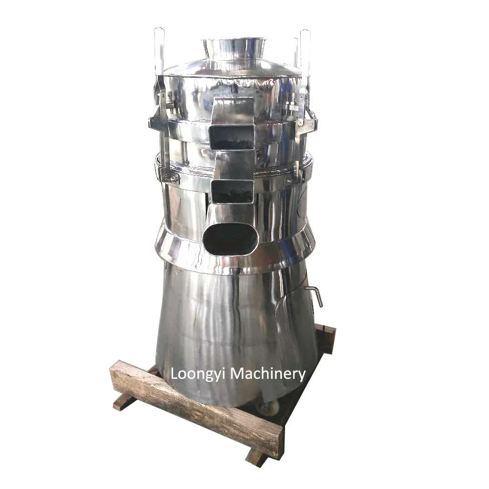 

Loongyi wheat flour circular motion powder vibrating screen soil filter fertilizer grinding sieve machine