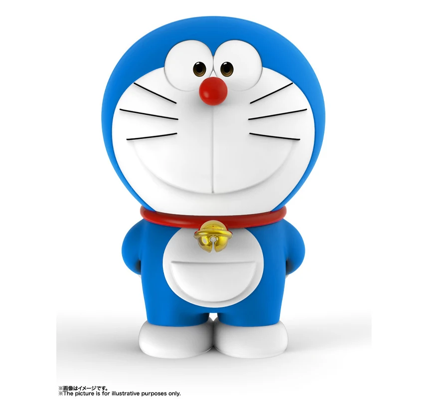 Bandai  Genuine Original   FIGUARTS ZERO OMNIBUS DORAEMON (STAND BY ME DORAEMON 2)     Action Figure Toys For Boys Girls Kids