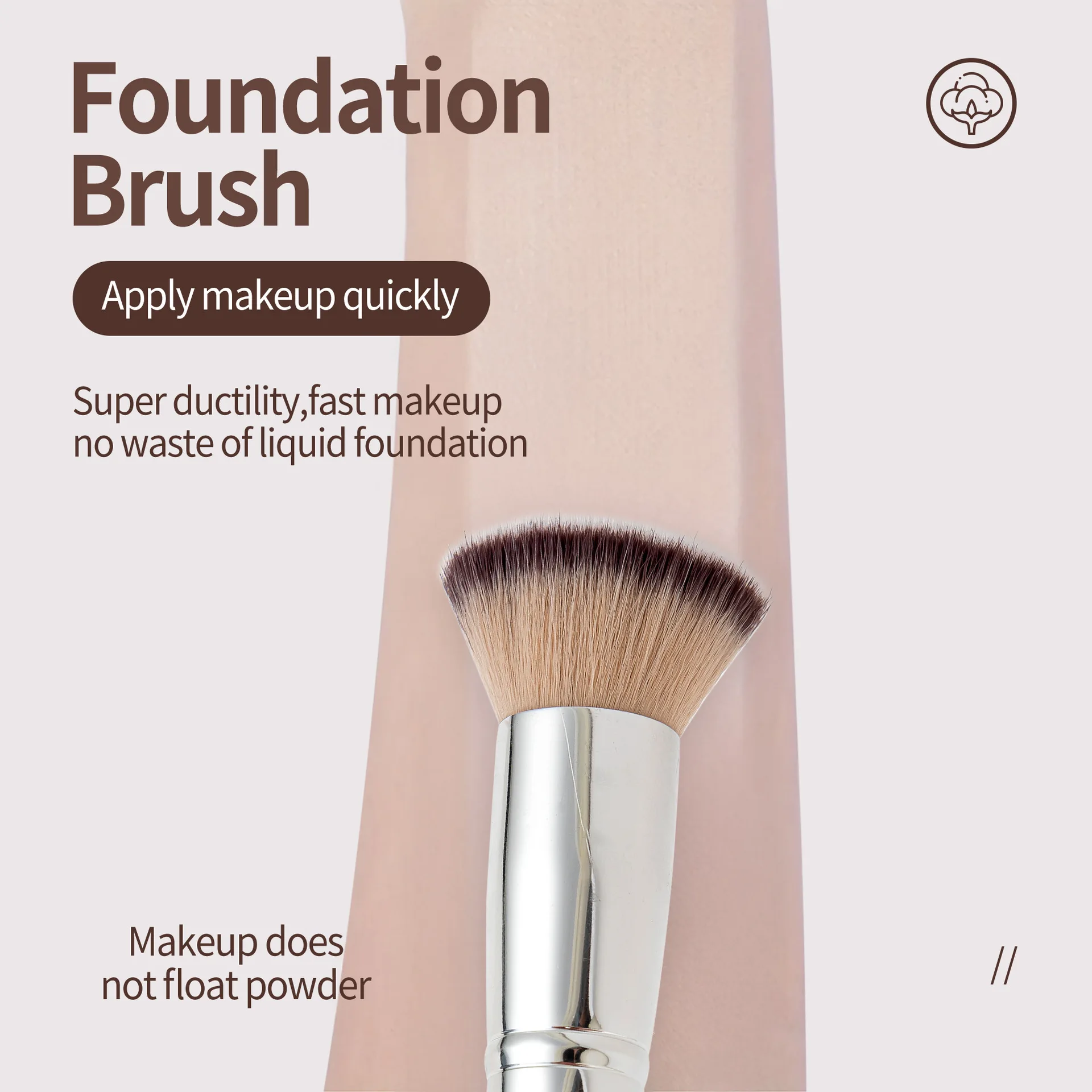 แปรงคอนซีลเลอร์รองพื้น แปรงคอนทัวร์ระดับพรีเมียม แปรงปัดแก้ม แปรงแต่งหน้าสำหรับใต้ตา แปรงแต่งหน้าหนาแน่นสำหรับการเบลนด์