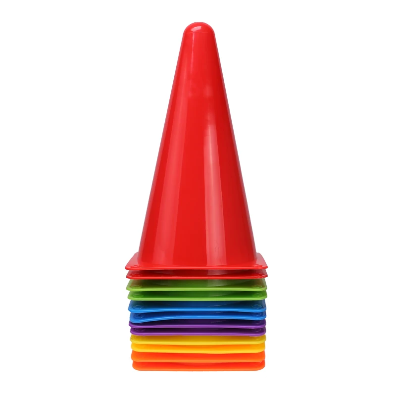 12PCS Durable Sports Football Accessories Soccer Training Marker Equipment Agility Cones